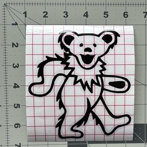 Grateful Dead Dancing Bear vinyl decal